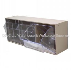 Excel Clearview Tilt Front Parts Storage 3 Compartment