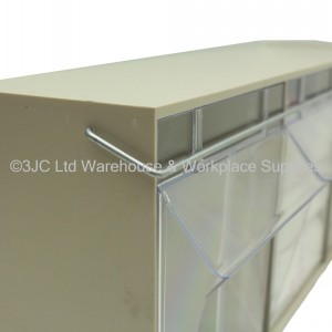 Excel Clearview Tilt Front Parts Storage 3 Compartment