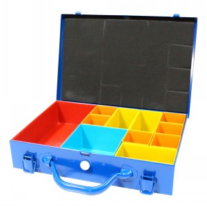Draper Compartment Organiser With Metal Case