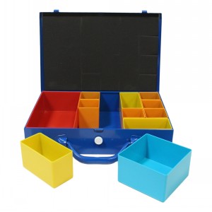 Draper Compartment Organiser With Metal Case