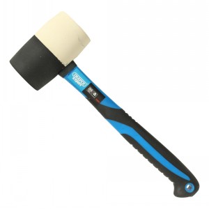 Draper Expert Rubber Head Mallet Fibreglass Shaft 24oz