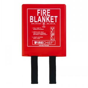 Firechief Fire Blanket Premium Rigid Case