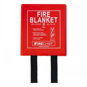 Firechief Fire Blanket Premium Rigid Case