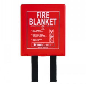 Firechief Fire Blanket Rigid Case