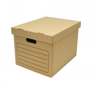 Cardboard Archive Box With Lid