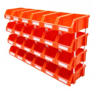 OrangaBin Plastic Parts Storage Bin Size 1