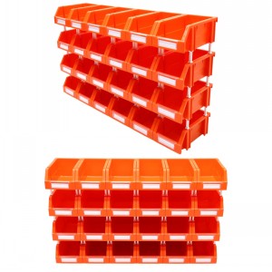 OrangaBin Plastic Parts Storage Bin Size 2