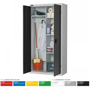 Premium Steel Cupboard Size 4 Large Janitors