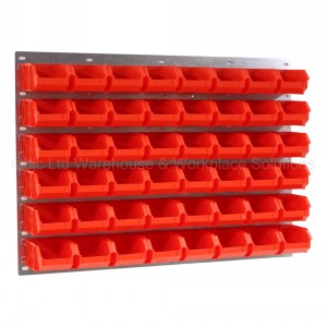 ProBin Size 02 Plastic Parts Bins & Wall Panel Set 04