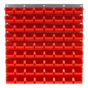 ProBin Size 02 Plastic Parts Bins & Wall Panel Set 05