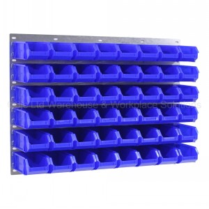 ProBin Size 04 Plastic Parts Bins & Wall Panel Set 04