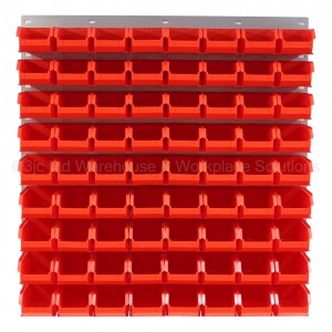 ProBin Size 04 Plastic Parts Bins & Wall Panel Set 05