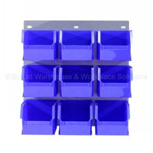 ProBin Size 06 Plastic Parts Bins & Wall Panel Set 01