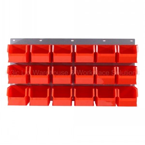ProBin Size 06 Plastic Parts Bins & Wall Panel Set 02