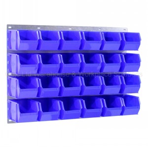 ProBin Size 06 Plastic Parts Bins & Wall Panel Set 04