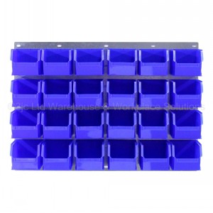 ProBin Size 06 Plastic Parts Bins & Wall Panel Set 04