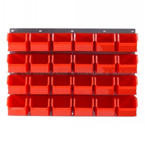 ProBin Size 06 Plastic Parts Bins & Wall Panel Set 04
