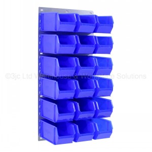 ProBin Size 08 Plastic Parts Bins & Wall Panel Set 03