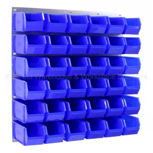 ProBin Size 08 Plastic Parts Bins & Wall Panel Set 05
