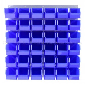 ProBin Size 08 Plastic Parts Bins & Wall Panel Set 05