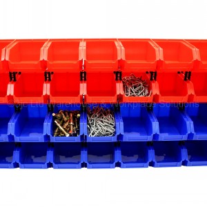 ProBin Freestanding Plastic Parts Bin Set 01