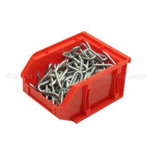 ProBin Size 02 Plastic Parts Bins & Wall Panel Set 03