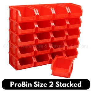 ProBin Plastic Parts Bins Size 02