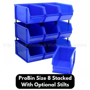 ProBin Plastic Parts Bins Size 08