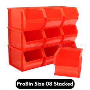 ProBin Plastic Parts Bins Size 08