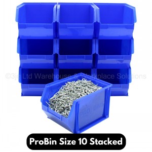 ProBin Plastic Parts Bins Size 10
