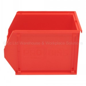 ProBin Size 10 Plastic Parts Bins & Wall Panel Set