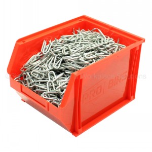 ProBin Size 10 Plastic Parts Bins & Wall Panel Set