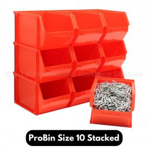 ProBin Plastic Parts Bins Size 10