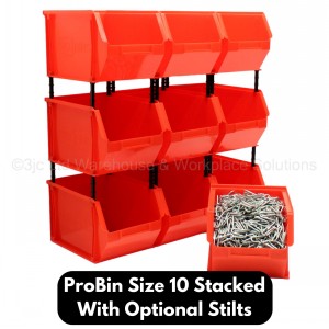 ProBin Plastic Parts Bins Size 10