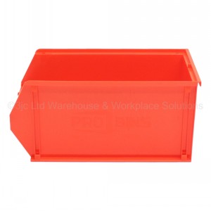 ProBin Size 12 Plastic Parts Bins & Wall Panel Set