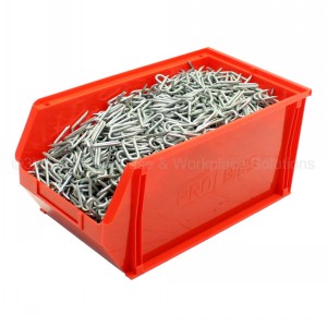 ProBin Size 12 Plastic Parts Bins & Wall Panel Set