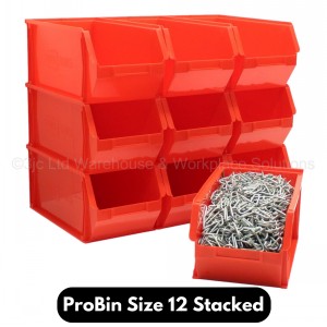 ProBin Plastic Parts Bins Size 12