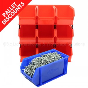 ProBin Plastic Parts Bins Size 08