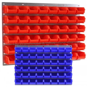 ProBin Size 02 Plastic Parts Bins & Wall Panel Set 04