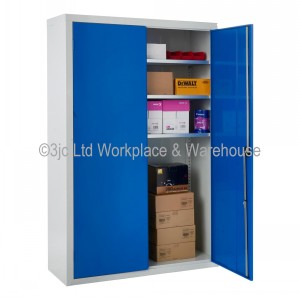 Steel Storage Cupboard Extra Wide