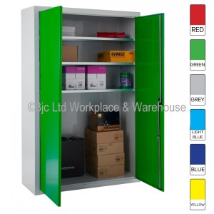 Steel Storage Cupboard Extra Wide