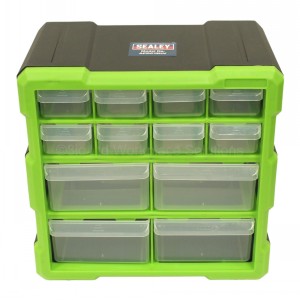 Sealey Parts Cabinet Storage Organiser 12 Drawer