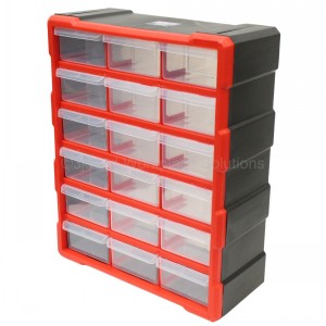 Sealey Parts Cabinet Storage Organiser 18 Drawer