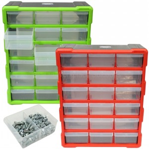 Sealey Parts Cabinet Storage Organiser 18 Drawer
