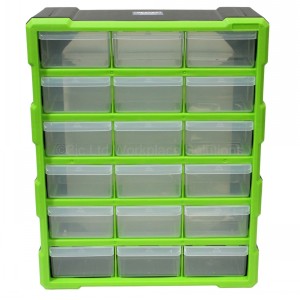 Sealey Parts Cabinet Storage Organiser 18 Drawer