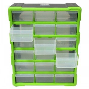 Sealey Parts Cabinet Storage Organiser 18 Drawer