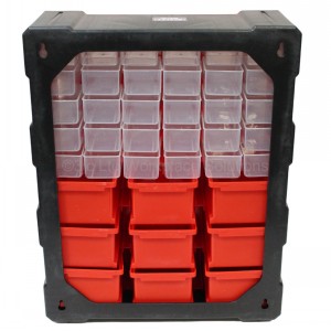 Sealey Parts Cabinet Storage Organiser 39 Drawer & Bin