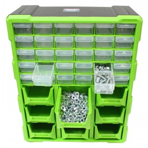 Sealey Parts Cabinet Storage Organiser 39 Drawer & Bin