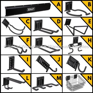 Sealey Rail Storage System Multi Purpose