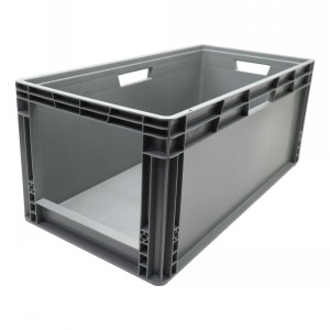 Heavy Duty Stacking Euro Box 80cm 96 Litre Open Window
